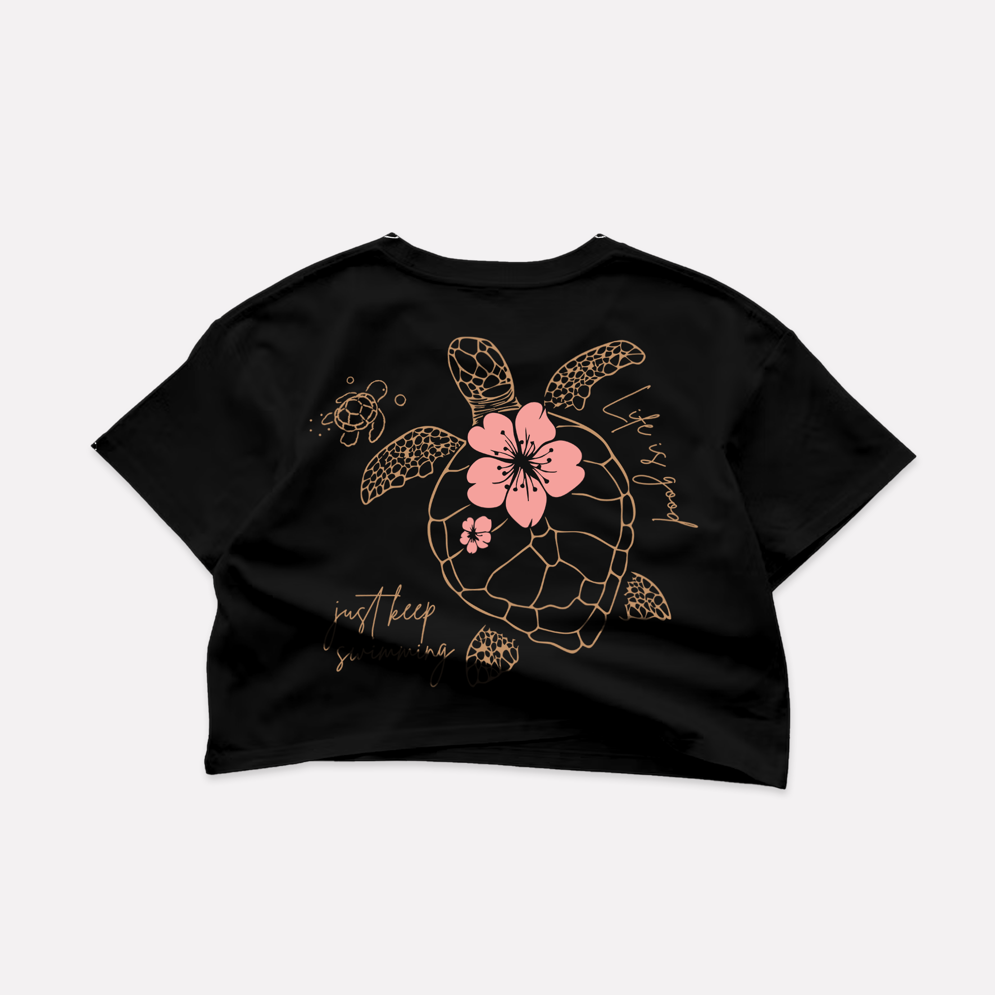 MOOD PLAYITA | KEEP SWIMING | CROPTOP